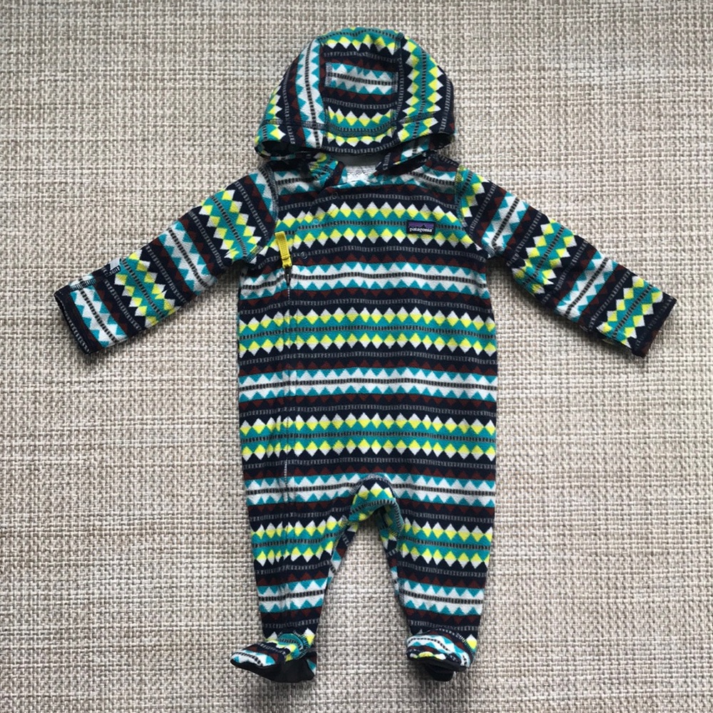 Patagonia Micro Fleece Bunting (size 3-6m)